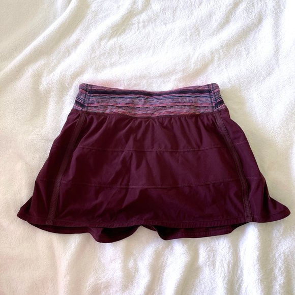 Lululemon Pace Rival Skirt Skort Size 4 Tall - Picture 5 of 7